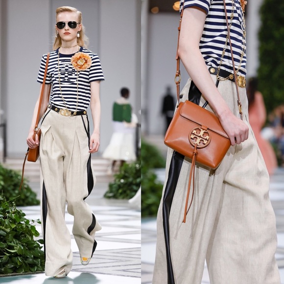 Tory Burch Runway Miller Metal Logo Crossbody Bag - Picture 2 of 16